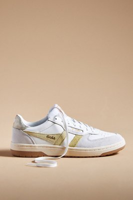 Shop Gola Hawk Sneakers In Beige