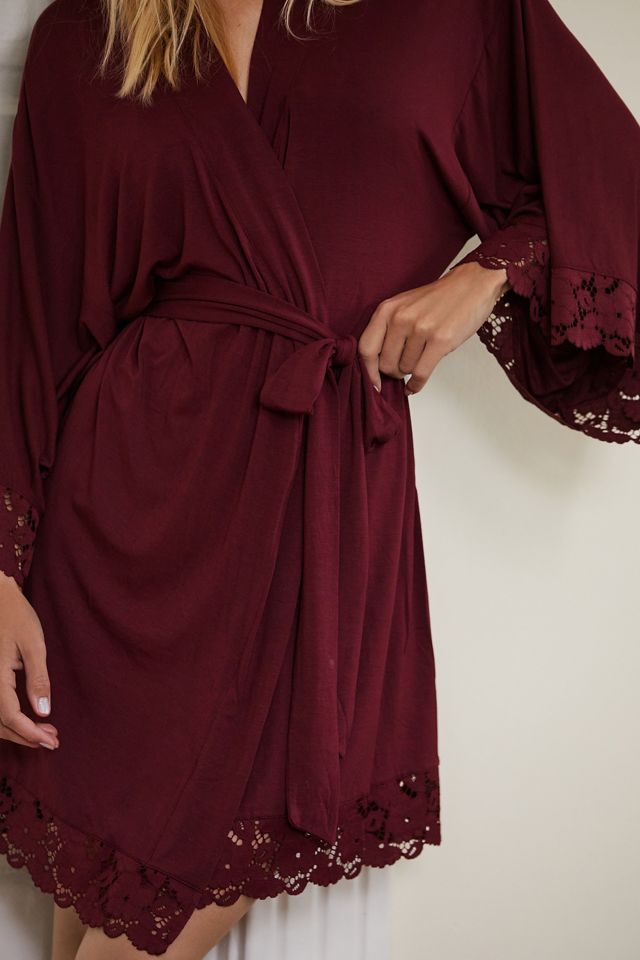 Eberjey Naya Lace Robe #1