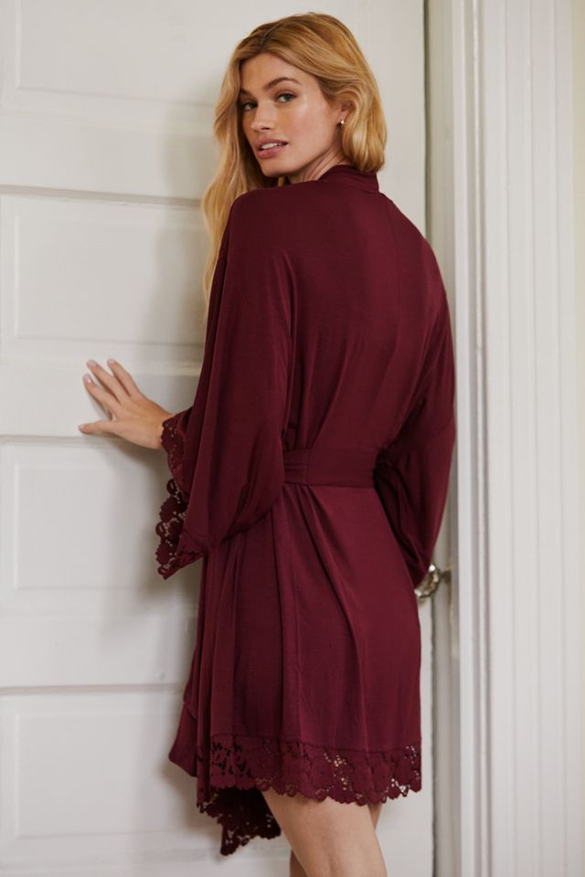 Eberjey Naya Lace Robe #2