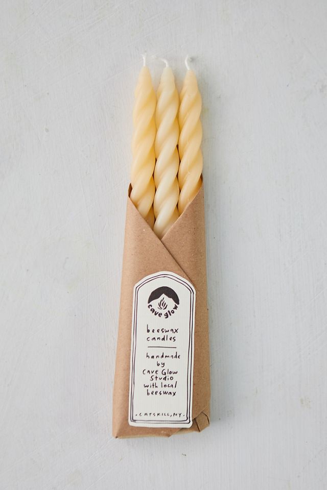 Twisty Taper Candles, Set of 3 Anthropologie