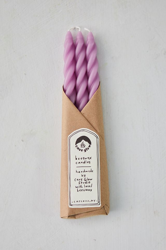 Twisty Taper Candles, Set of 3 #1