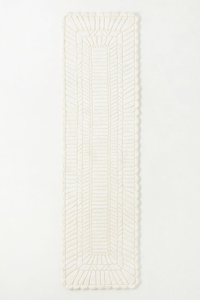 Leighton Wool/Viscose Blend Tufted Sculpted Rug #4