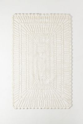 Leighton Wool/Viscose Blend Tufted Sculpted Rug