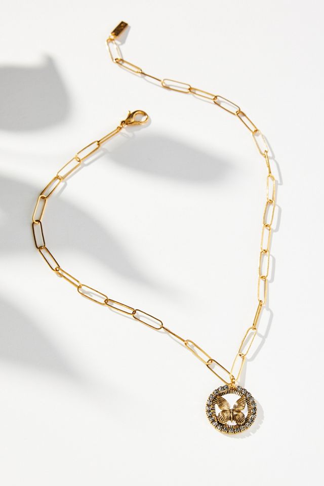 Tova Smallest Medallion Necklace Anthropologie
