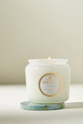 Voluspa Maison Blanc Petite Glass Jar Candle