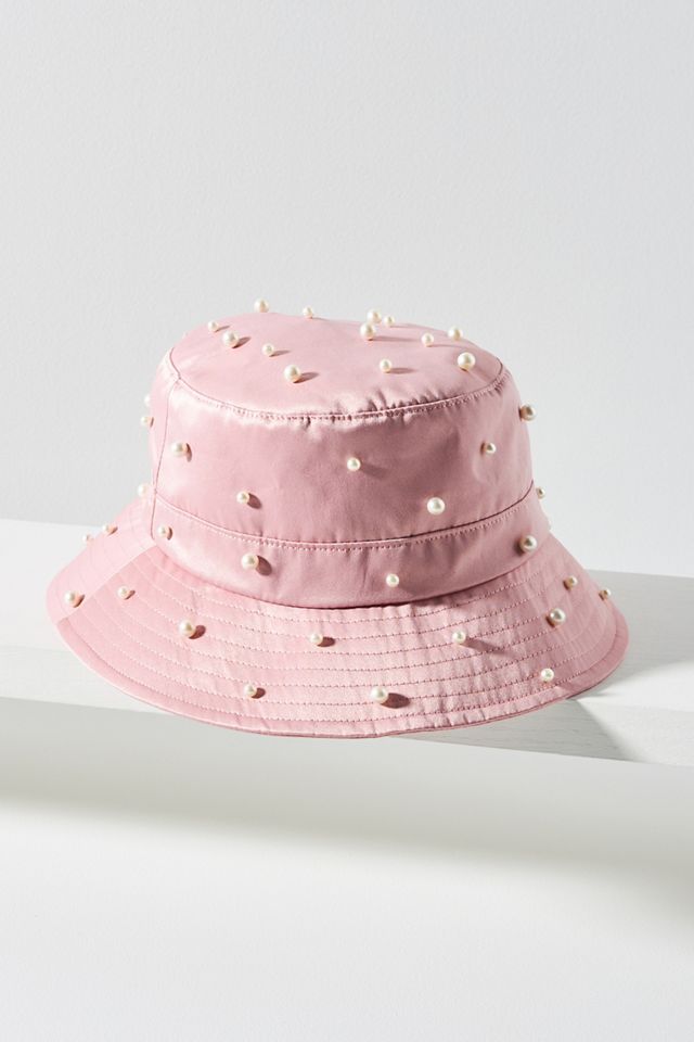 Anthropologie | Wyeth Metallic Red Bucket Hat Wyeth Knit Bucket Hat | Anthropologie main image 4