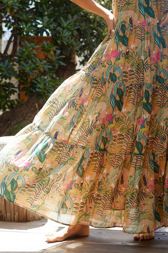 Roller Rabbit Dakota Cover-Up Maxi Dress #3