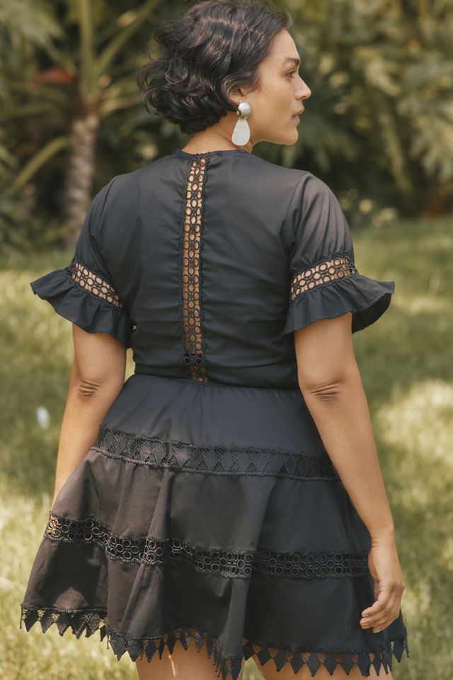 Anthropologie★Peixoto Embroidered Lace Cover-Up Mini Dress Peixoto Embroidered Lace Cover-Up Mini Dress | Anthropologie