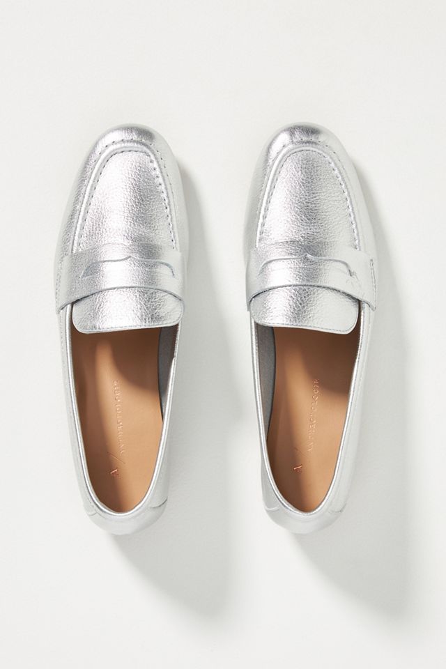 Metallic Loafers #1