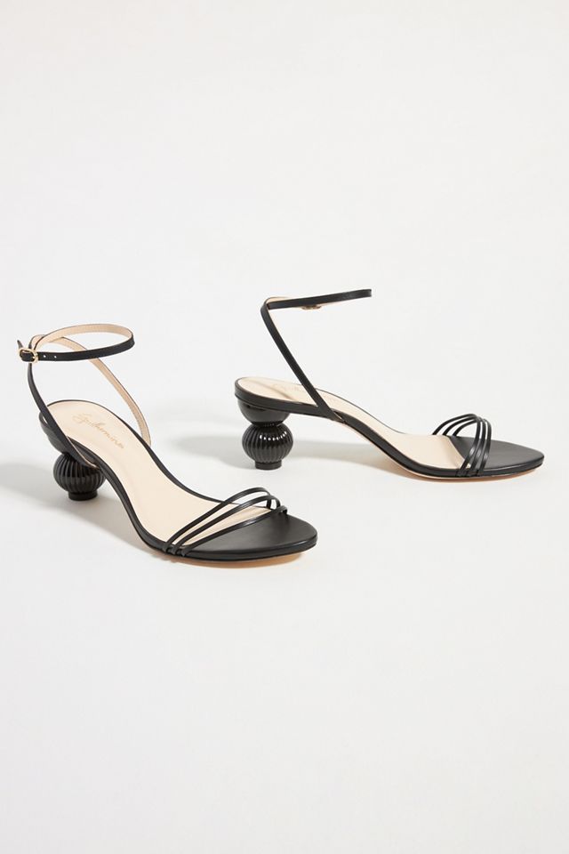 Guilhermina Sculptural Heeled Sandals #1