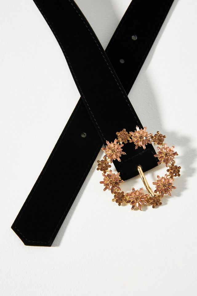 Anthropologie Jeweled Star Flower Belt Anthropologie | Accessories | Star Belt With Elastic Snap  main image 2