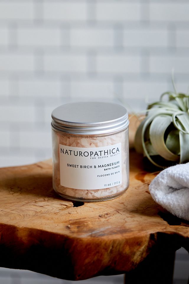 Naturopathica Sweet Birch + Magnesium Bath Flakes