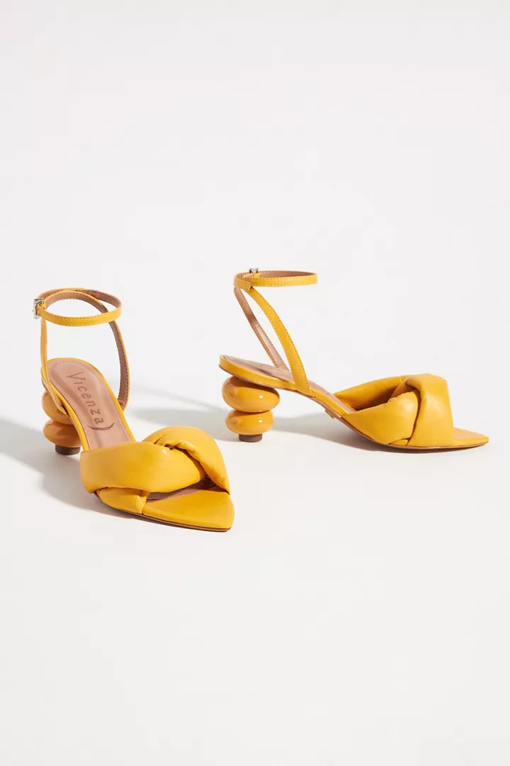 Vicenza Puffy Heeled Sandals