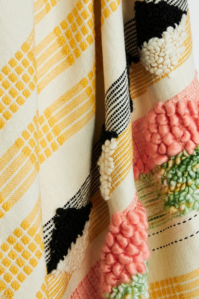 Tasseled Rug Throw Blanket #1