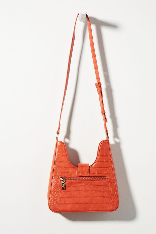 Embossed Shoulder Bag #1