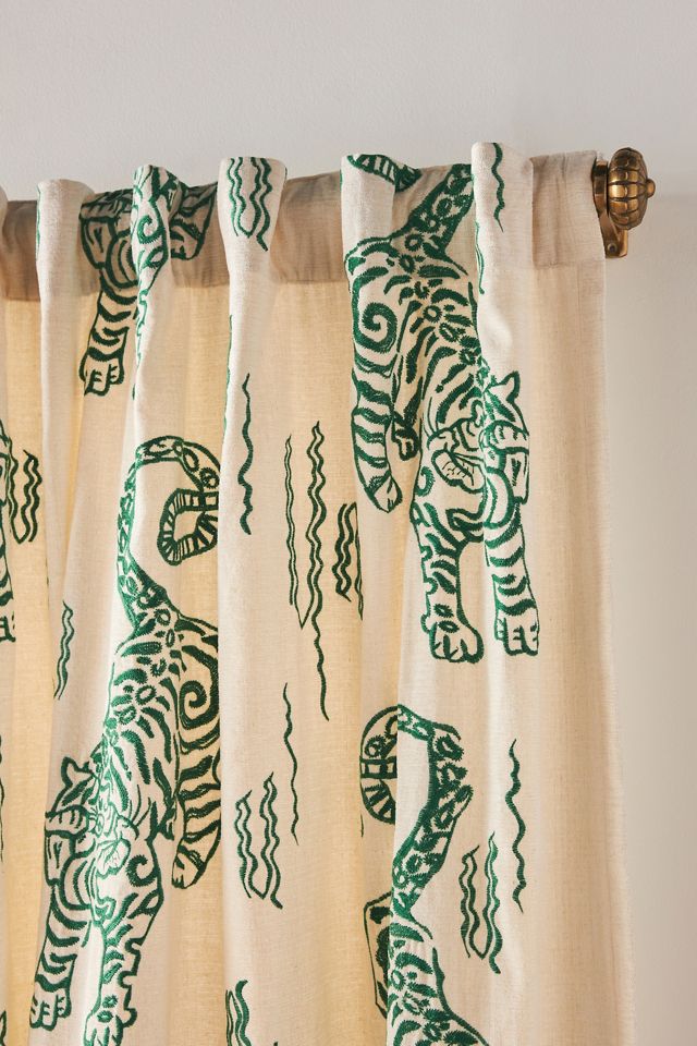 Embroidered Flemming Curtain #1