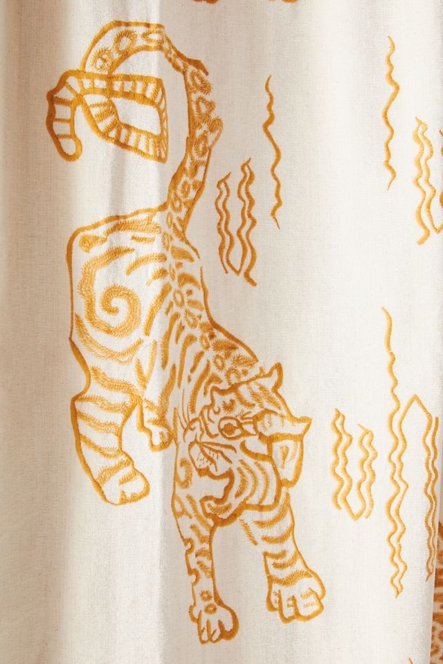 Embroidered Flemming Curtain #1
