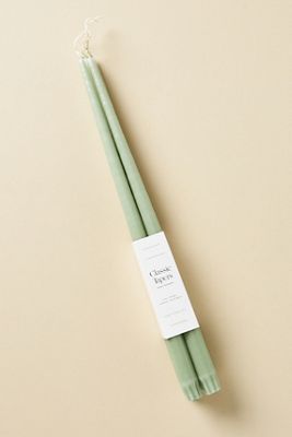 18" Classic Taper Candles, Set of 4