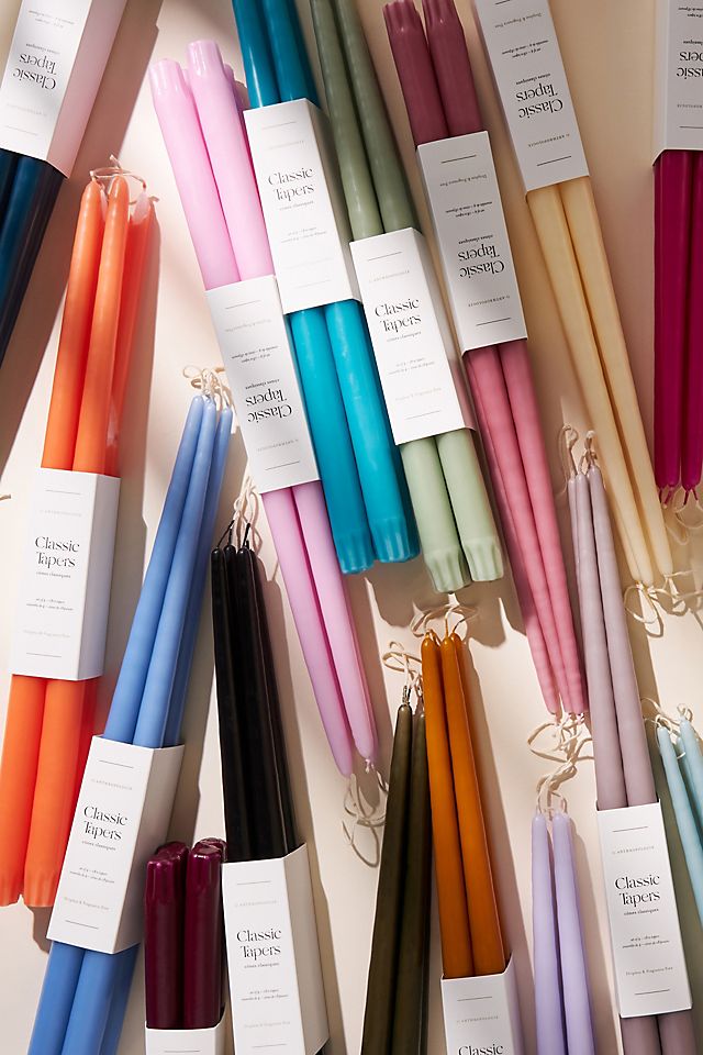 anthropologie.com | 18" Classic Taper Candles