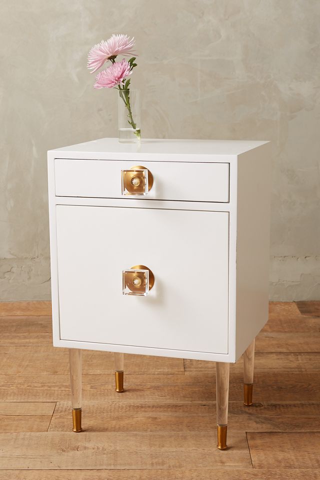 Anthropologie lacquered deals regency desk