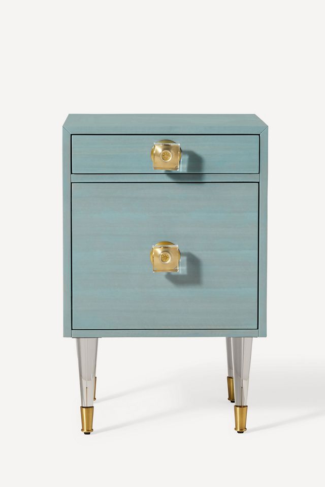 Lacquered Regency Nightstand #1