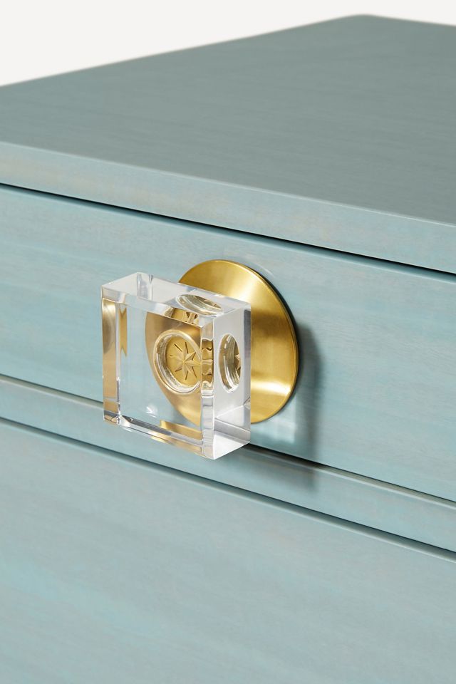 Lacquered Regency Nightstand #3
