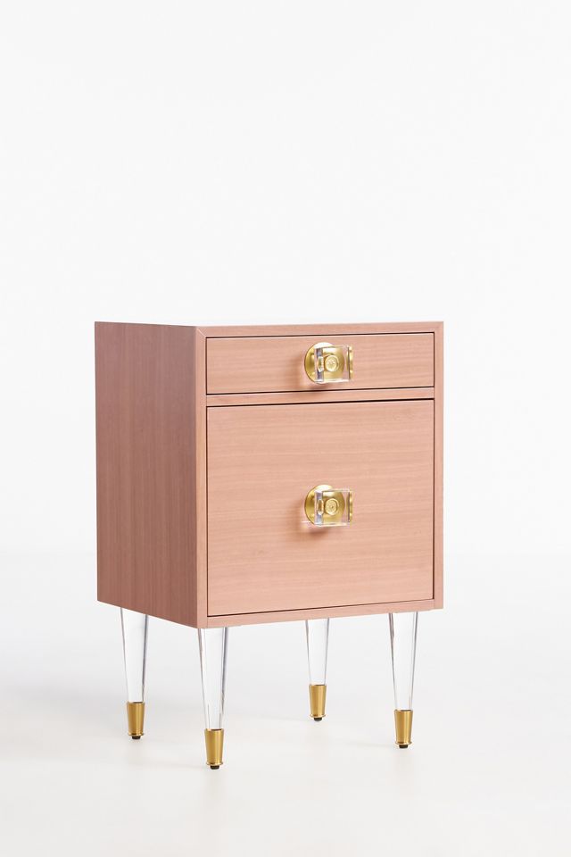 Lacquered Regency Nightstand #1