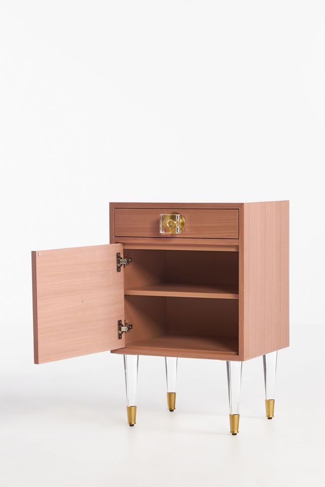 Lacquered Regency Nightstand #2