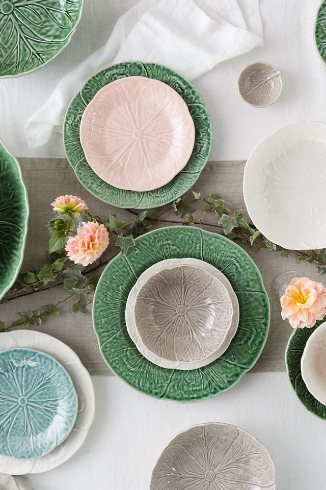 Cabbage Ceramic Salad Plate #1