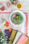 Cabbage Ceramic Salad Plate