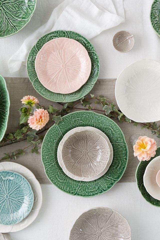 Ceramic Cabbage Dinner Plate #3