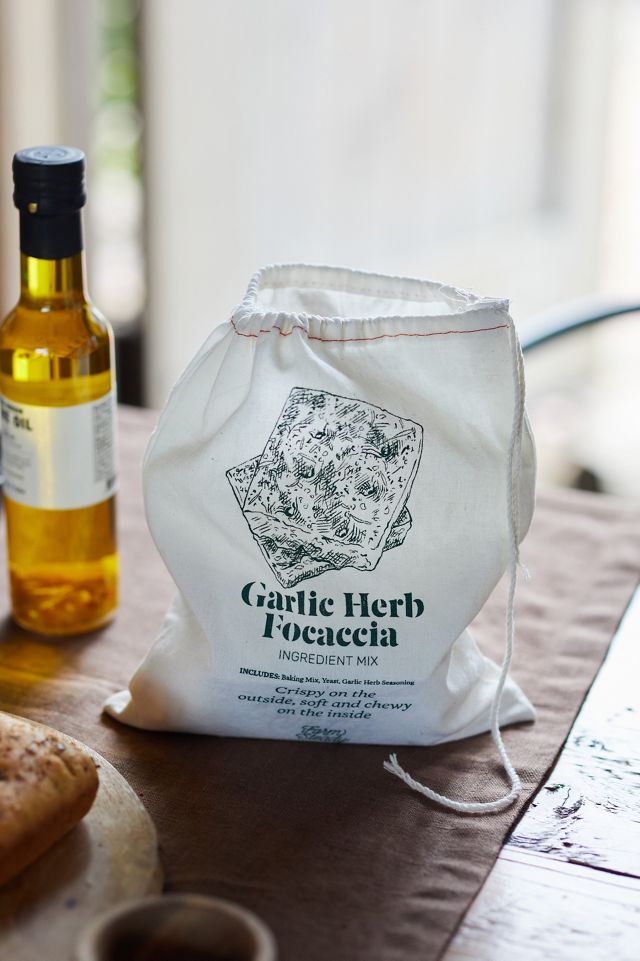 Garlic Herb Focaccia Making Kit #1