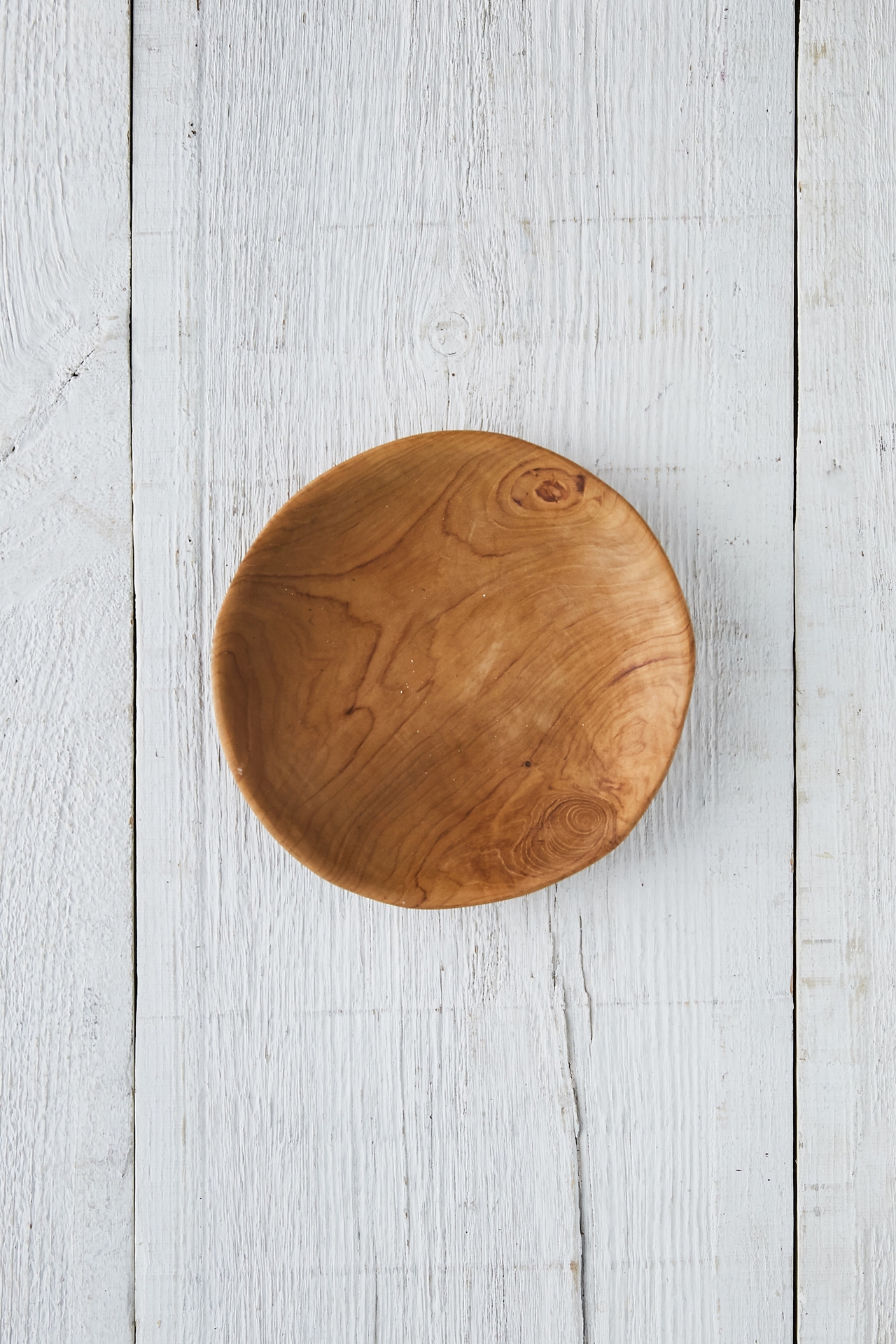 Teak Root Round Salad Plate