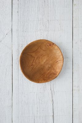 Teak Root Round Salad Plate