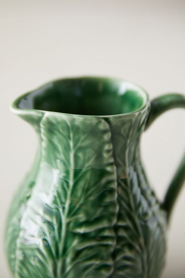 Cabbage Ceramic Pitcher #1