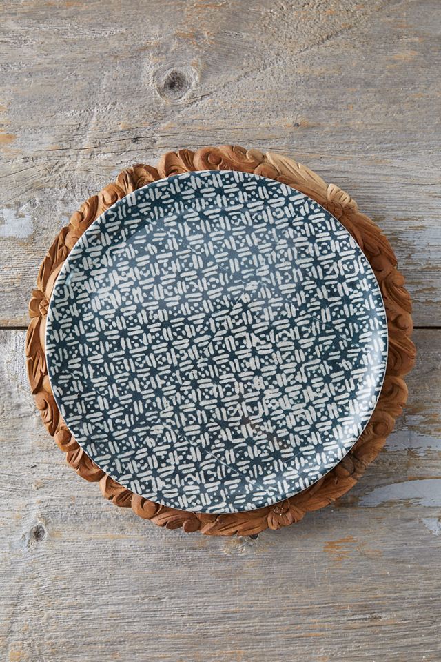 Teak Root Charger Plate #2