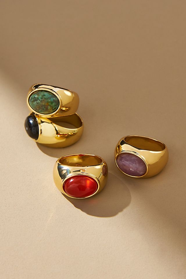 Oval Cocktail Ring | Anthropologie