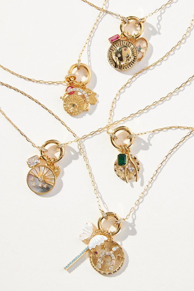 Anthropologie pendant necklace sale