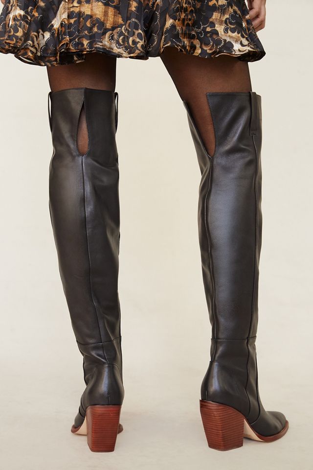 Silent D Over-The-Knee Western Boots #3