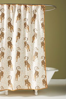 Flemming Organic Cotton Shower Curtain