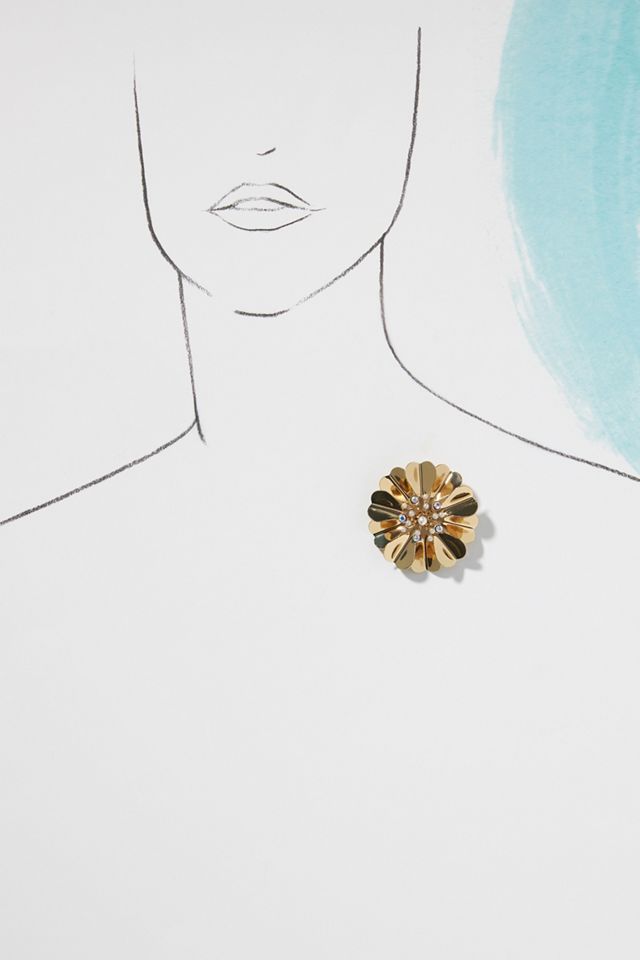 Daisy Brooch #2