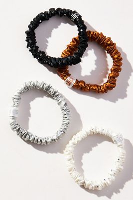 Slip Embellished Silk Scrunchie Gift Set