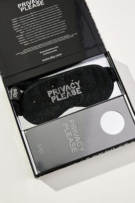 Slip Privacy, Please Sleep In Silk Eye Mask Gift Set