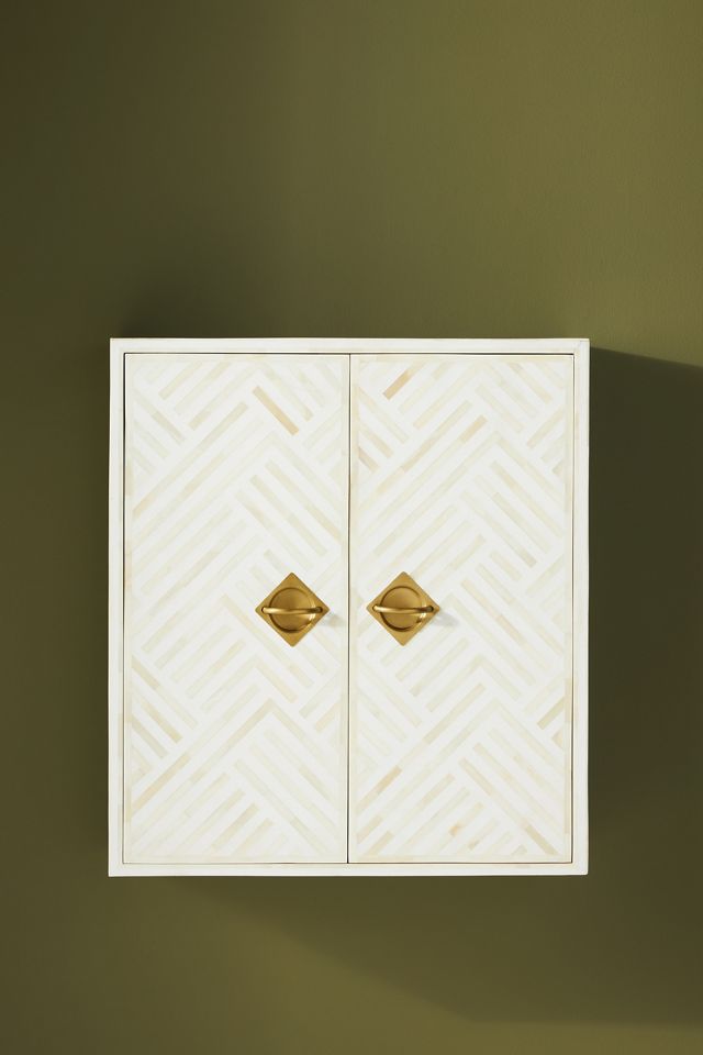Optical Inlay Wall Cabinet #1