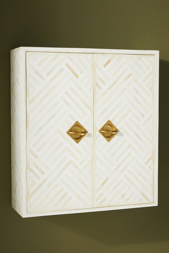 Optical Inlay Wall Cabinet #3