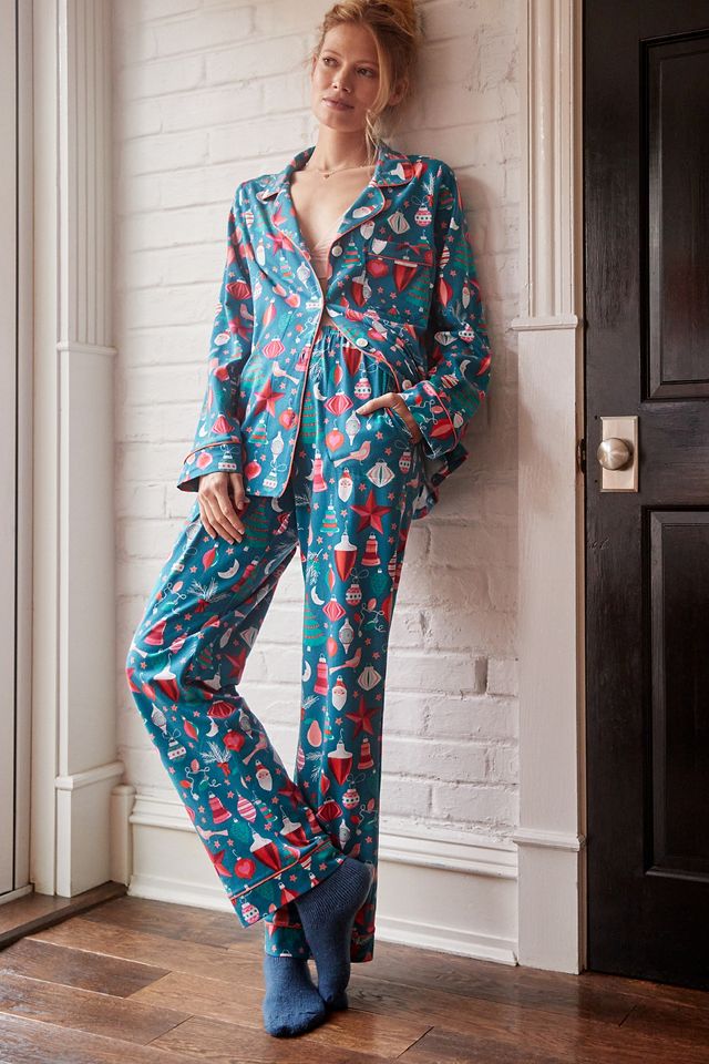 Merry and Bright Pajama Set Anthropologie