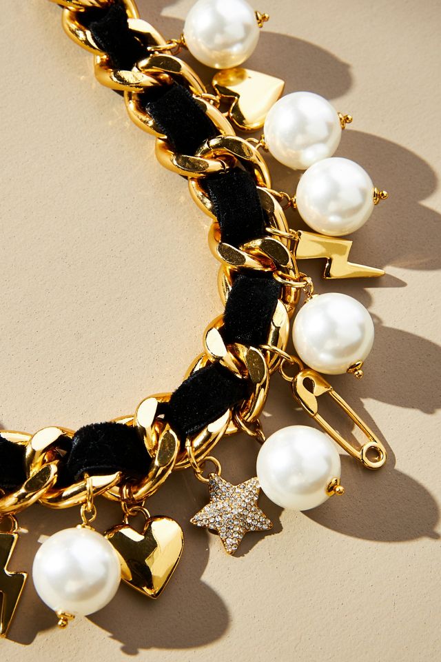 Lele Sadoughi Village Charm Necklace #1