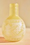 Pastel Etched Glass Vase, Bud #1