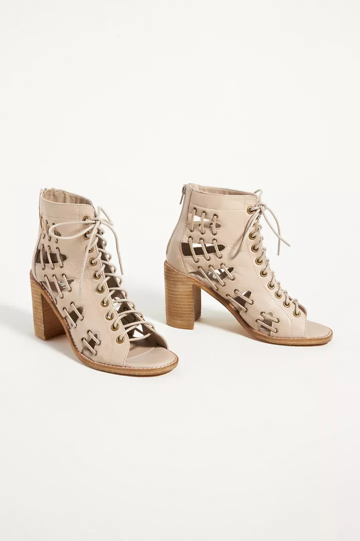Silent D Jayman Lace-Up Heels