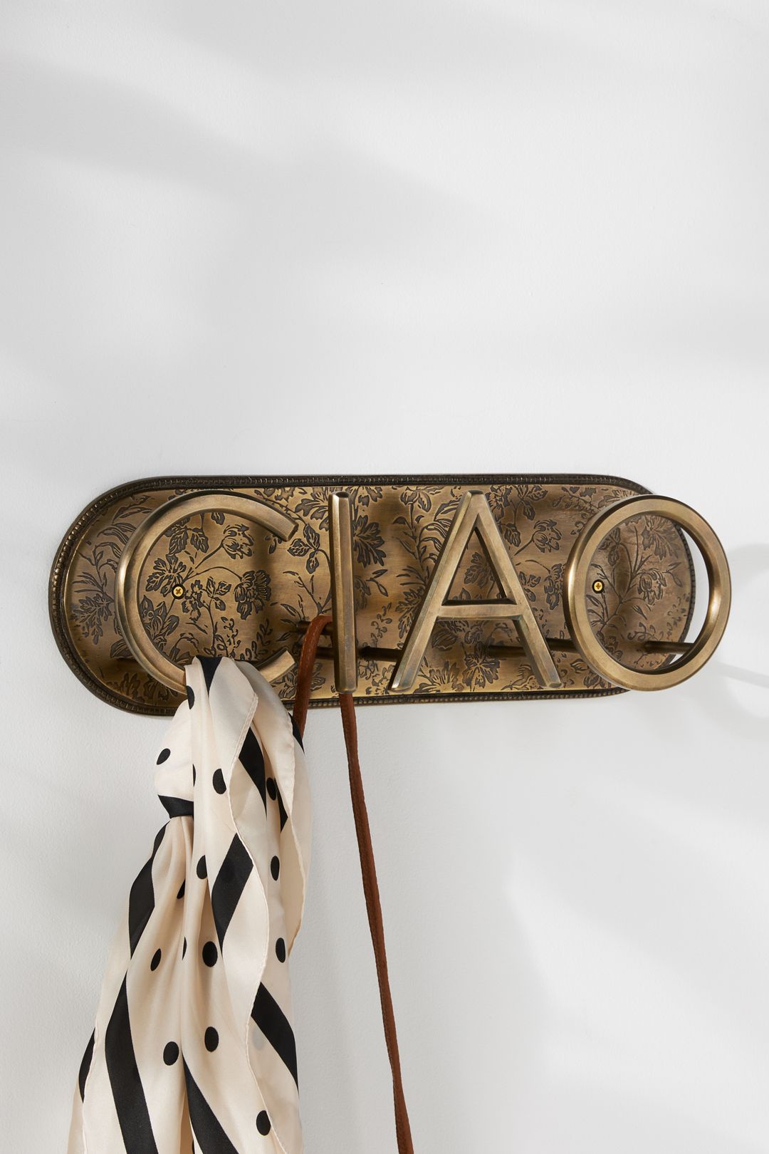 Ciao Hook Rack - Blackened Iron, Standard, S